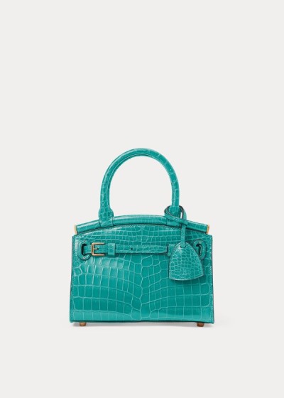 Ralph Lauren Alligator Mini RL50 Håndtaske Dame Danmark (ZFBWE1325)